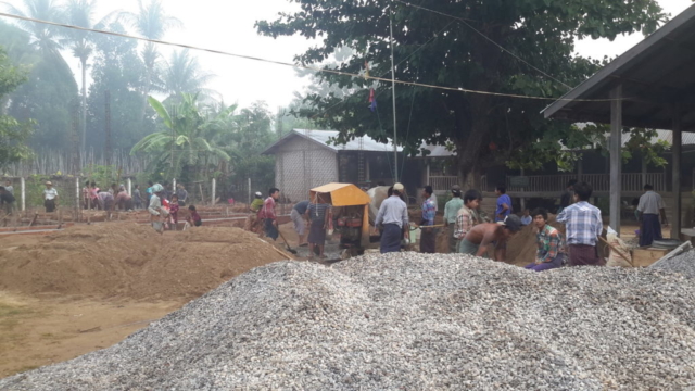 Build schools in Burma Myanmar - Building Primary school in Pe Khin - Mandalay Division - 100schools, UK registered charity