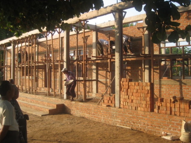 Build schools in Burma Myanmar - Building Primary school in Pe Khin - Mandalay Division - 100schools, UK registered charity