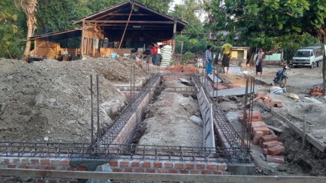 Build schools in Burma Myanmar - Building Primary school in Htan Sin Htaw - Mandalay Division - 100schools, UK registered charity