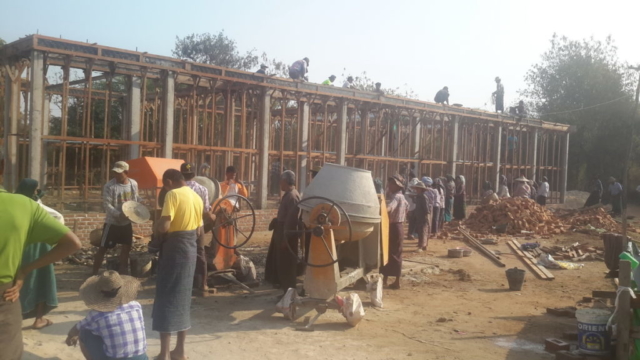 Build schools in Burma Myanmar - Building Primary school in Setoe - Mandalay Division - 100schools, UK registered charity