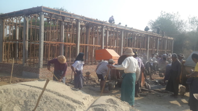 Build schools in Burma Myanmar - Building Primary school in Setoe - Mandalay Division - 100schools, UK registered charity