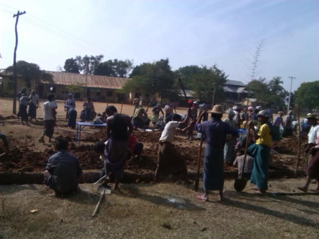 Build schools in Burma Myanmar - Building Primary school in Setoe - Mandalay Division - 100schools, UK registered charity