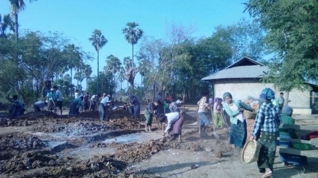 Build schools in Burma Myanmar - Building Primary school in Sekalay - Mandalay Division - 100schools, UK registered charity