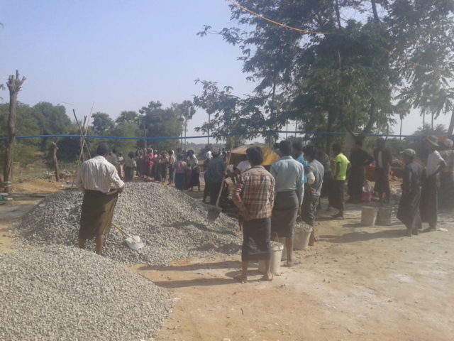 Build schools in Burma Myanmar - Building Primary school in Sekalay - Mandalay Division - 100schools, UK registered charity