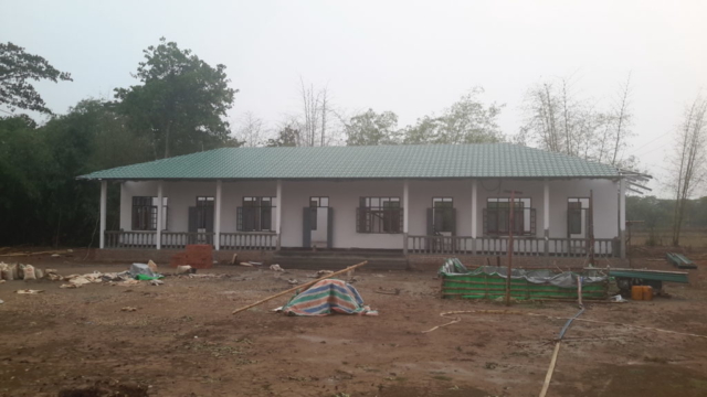 Build schools in Burma Myanmar - Building Primary school in Kya Khat Kone - Ayerwaddy Division - 100schools, UK registered charity