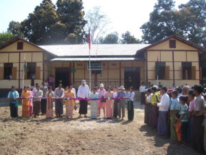 Build schools in Burma Myanmar - Building Primary school in Pha Ye Kyun - Mandalay Division - 100schools, UK registered charity