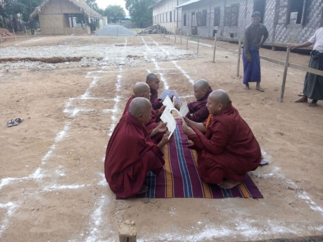 Build schools in Burma/Myanmar-Building middle school in Nwar Cha Gyi Kone