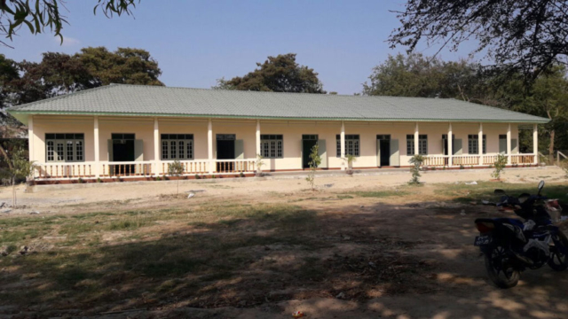 Nwar Shar Yoe's new middle school doubles as a Rural Health Center