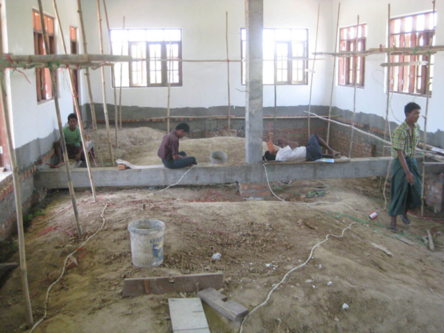 Primary School They Phyu Chaung Bago Division - Building 100 schools in Burma