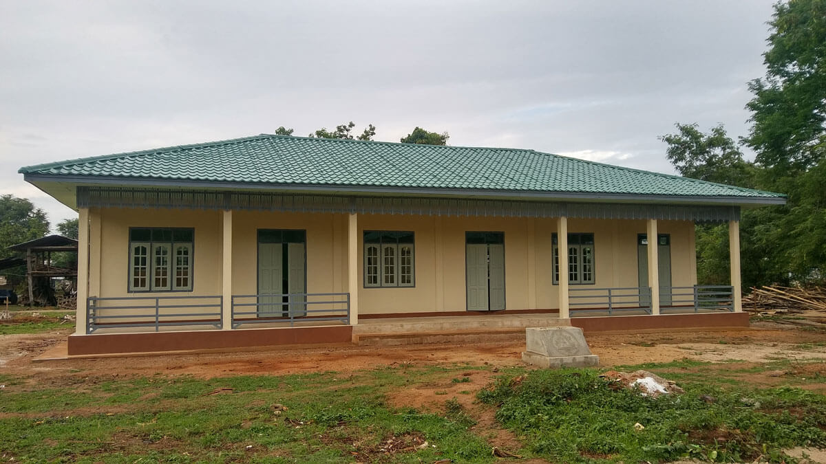 Primary School Pu Pha Kayah State - Building 100 schools in Burma
