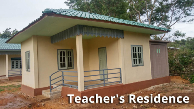 Primary School Pu Pha Kayah State - Building 100 schools in Burma