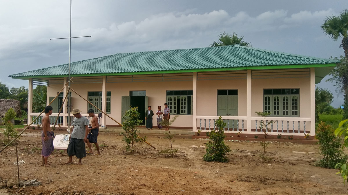Primay School Kone Tar State - Building 100 schools in Burma