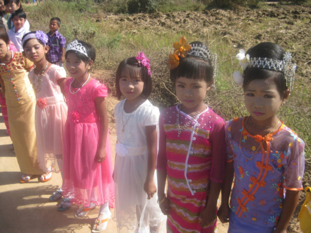 Building 100 schools in Burma - New Opening - Kone Tar in Mandalay division