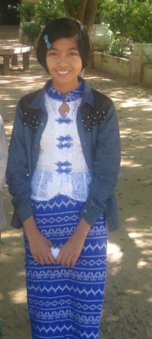 100schools - Burma - Scholarship program - Thi Yu Mon