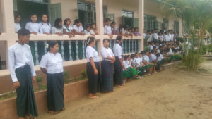 Building 100 schools in Burma - New Opening - Primary schools of Mye Net in Sagaing division and Ku To Sade in Mandalay Division