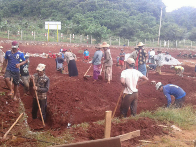 Building 100 schools in Burma - Primary school - War Ban Balo