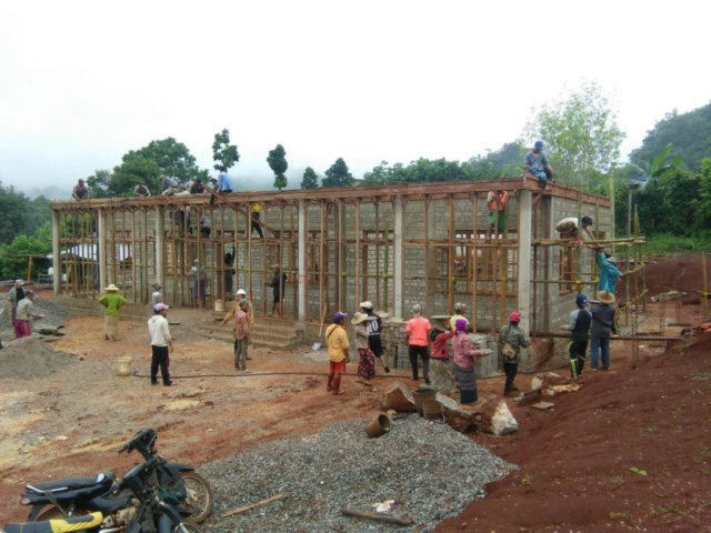 Building 100 schools in Burma - Primary school - War Ban Balo