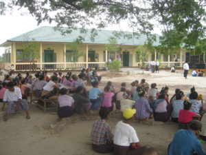 Building 100 schools in Burma - High school - Htan Pin Kan