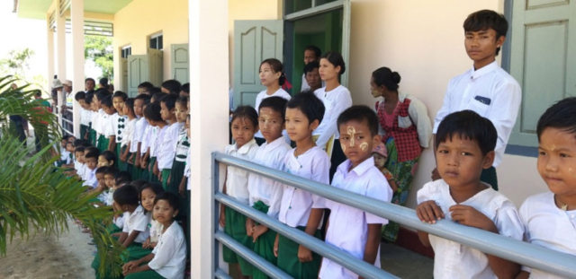 Building 100 schools in Burma - Primary school - Tee Pin Khin