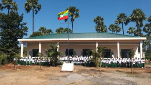 Building 100 schools in Burma - Middle school - Htan Taw Gyi