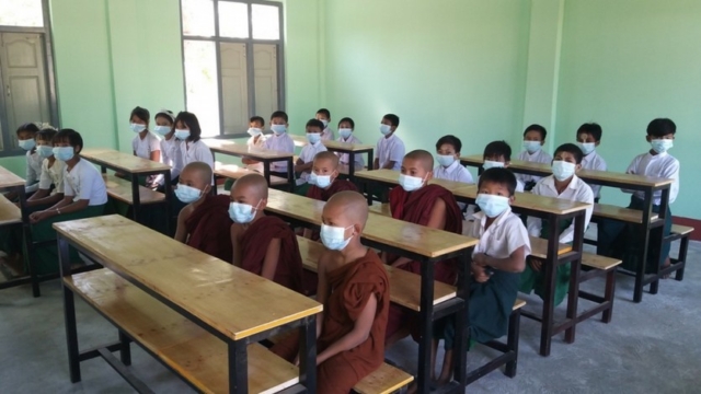 Building 100 schools in Burma - Primary school - Gwe Tauk Pin