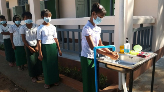 Building 100 schools in Burma - Primary school - Gwe Tauk Pin