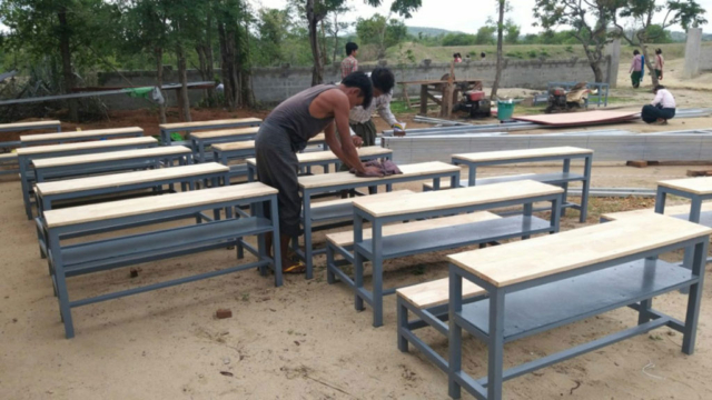 Building 100 schools in Burma - Primary school - Ye Twin Kaung