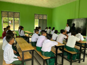 Building 100 schools in Burma - Primary school - A Lae Chaung