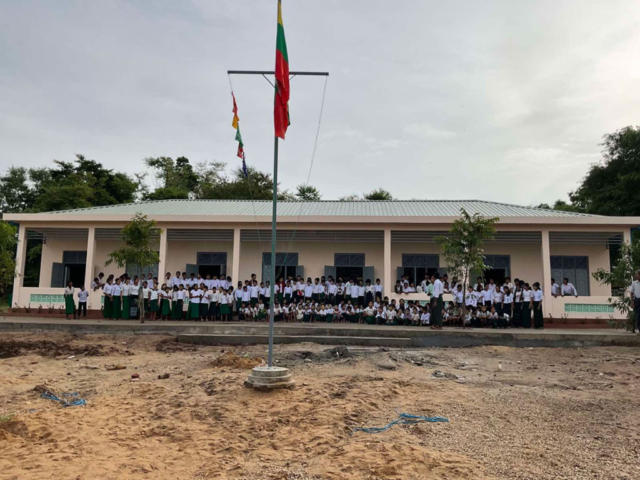 Building 100 schools in Burma - Primary school - A Lae Chaung