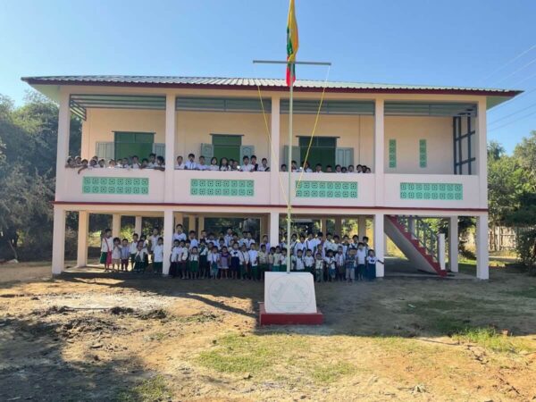 Building 100 schools in Burma - Primary school - Shar Kone