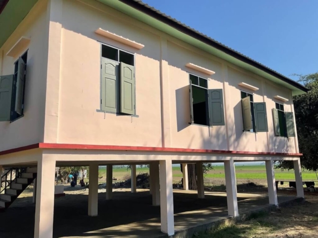 Building 100 schools in Burma - Primary school - Shar Kone
