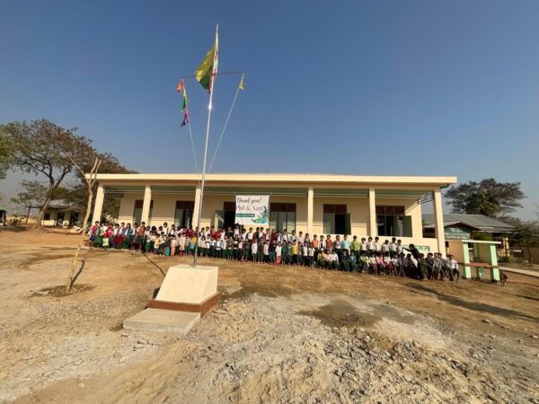 Building 100 schools in Burma - High school - Hpyauk Seik Kone