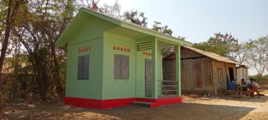 Building 100 schools in Burma - School 101 - Primary school - Nat Sin Kone