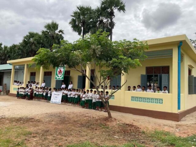 Building 100 schools in Burma - School 105 - Primary school - Ma Gyi Kan