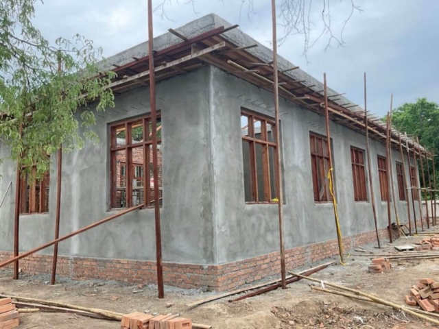 Building 100 schools in Burma - School 109 - Primary school - Eain Shey Taung