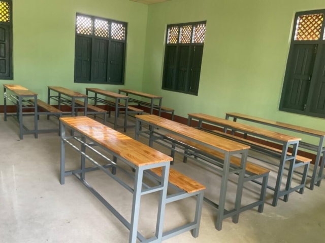 Building 100 schools in Burma - School 109 - Primary school - Eain Shey Taung