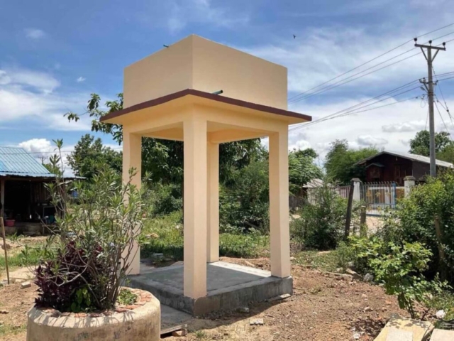 Building 100 schools in Burma - School 109 - Primary school - Eain Shey Taung